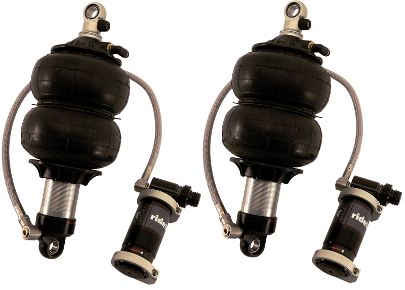 Ridetech TQ Series ShockWaves 4.1in Travel 6.5in dia Double Convoluted .625in/.625in Bearing - Mammoth Racing -