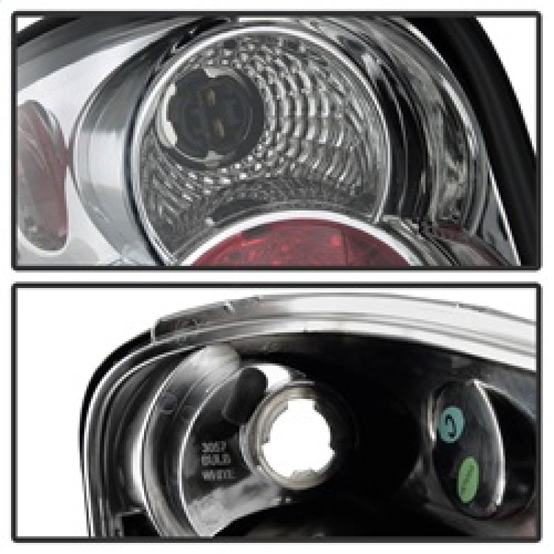 Spyder Dodge Caravan/Grand Caravan 01-07 Euro Style Tail Lights Chrome ALT-YD-DC01-C - Mammoth Racing -