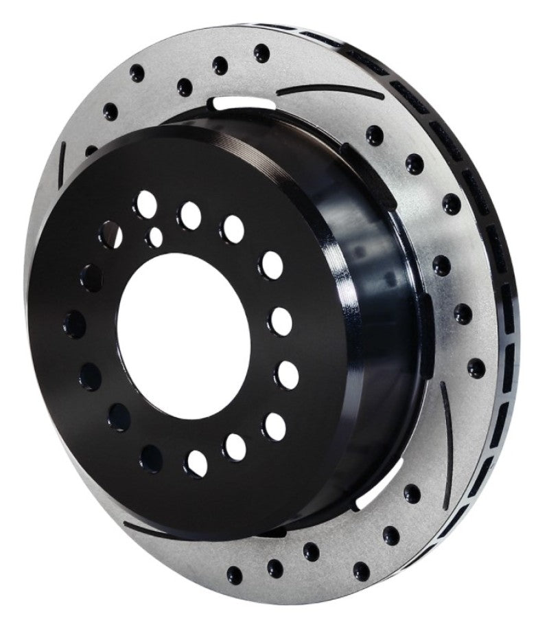 Wilwood Rotor-1.91in Offset-SRP-BLK-Drill-LH 12.19 x .810 - 5 Lug 3.12in Reg-C10 - My Store