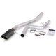 Banks Power 09-10 VW Jetta 2.0L TDI Monster Exhaust System - SS Single Exhaust w/ Black Tip - Mammoth Racing -