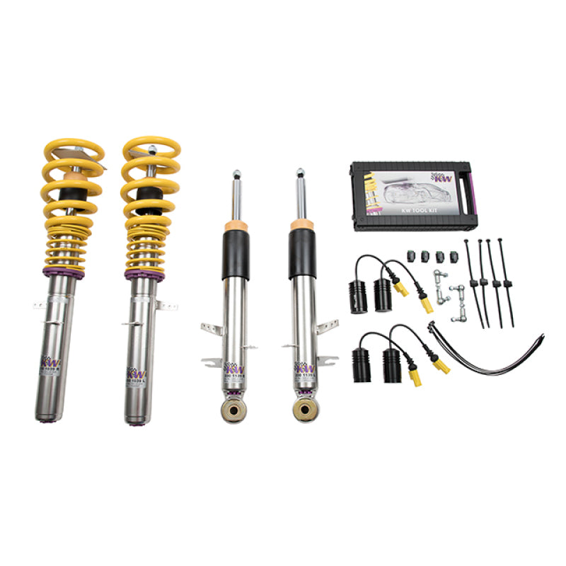 KW Coilover Kit V3 BMW X5 (F15) w/ Rear Air w/ EDC Bundle - Mammoth Racing -