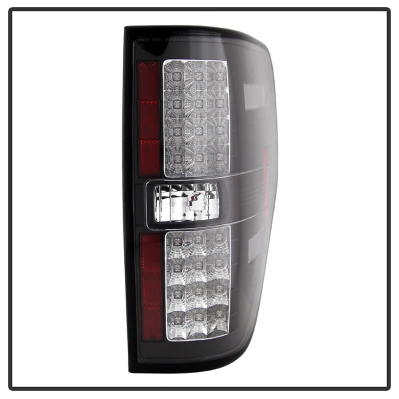 Spyder Ford F150 09-14 LED Tail Lights Black ALT-YD-FF15009-LED-BK - Mammoth Racing -