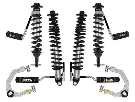 Icon 21-up Bronco Sasquatch 2-3" Lift Stage 4 Suspension System Billet - Mammoth Racing -