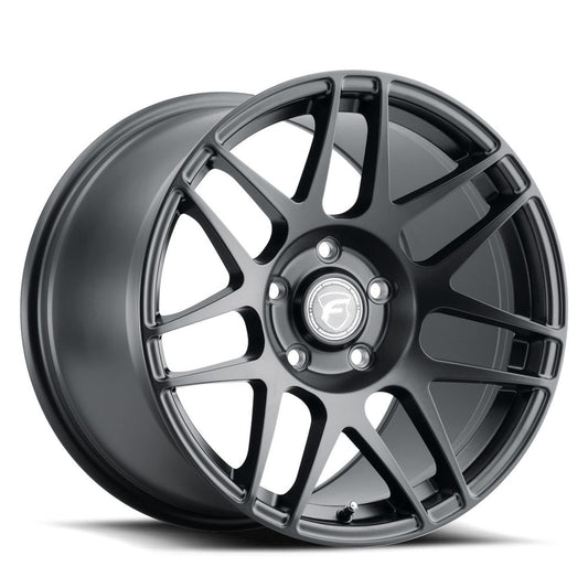 Forgestar F14 20x11 / 5x112 BP / Et12 / 6.5in BS Satin Black Wheel - Mammoth Racing -