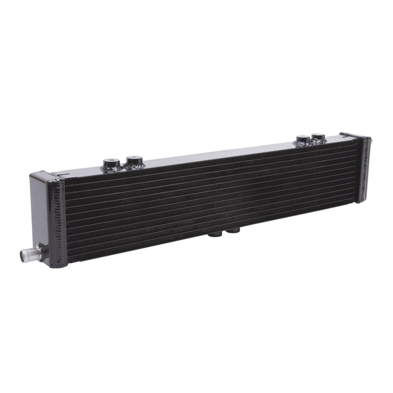 Edelbrock Heat Exchanger Single Pass Dual Row 22 000 Btu/Hr 26 5In W X 5In H X 2 62In D Black - My Store