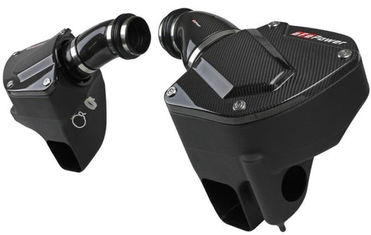 aFe Momentum Black Series Carbon Fiber Pro 5R Air Intake System BMW M5 (F90) 18-19 - Mammoth Racing -