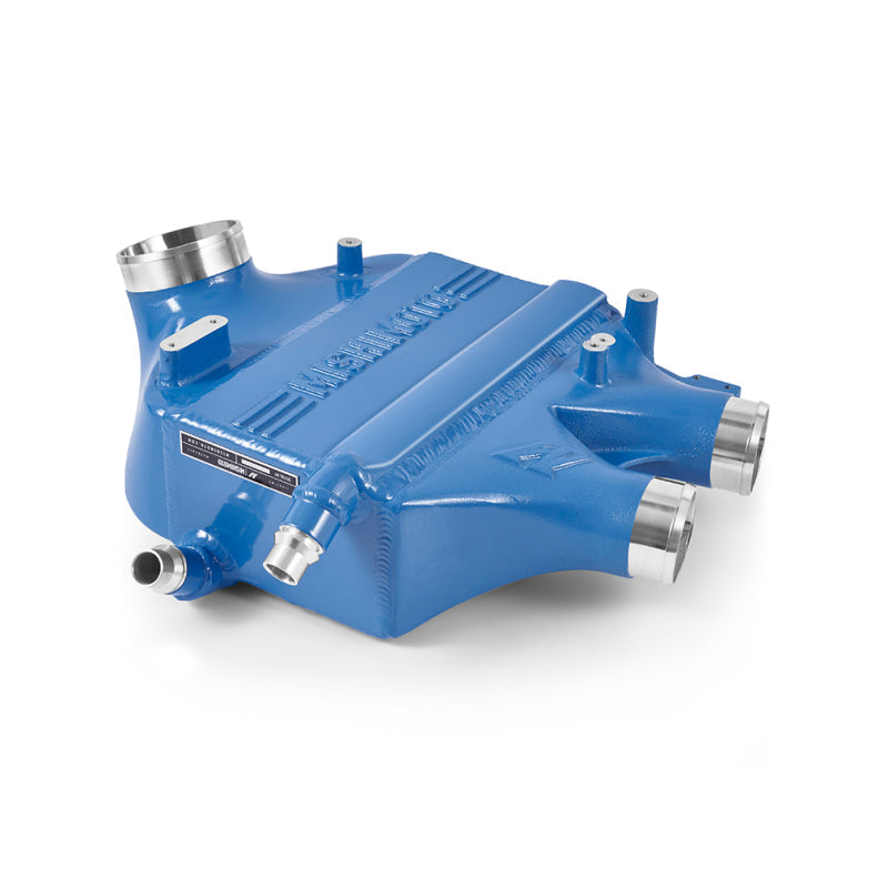 Mishimoto 15-20 BMW F8X M3/M4 Performance Air-to-Water Intercooler Power Pack - Yas Marina Blue - Mammoth Racing -