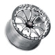 Weld S80 18x5 / 5x4.5 BP / 2.1in. BS (-23mm Offset) Black Wheel 3.18 ID (High Pad) - non-Beadlock - Mammoth Racing -