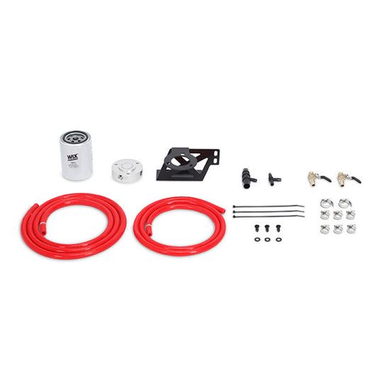 Mishimoto 08-10 Ford 6.4L Powerstroke Coolant Filtration Kit - Red - Mammoth Racing -