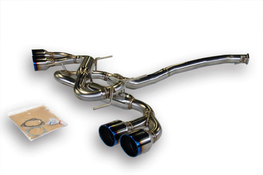 HKS 09+ GTR Flux Welded Legamax Premium Exhaust - Mammoth Racing -