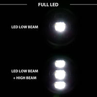 ANZO 2018-2019 Jeep Wrangler Full Led ProjectorH.L Black - My Store