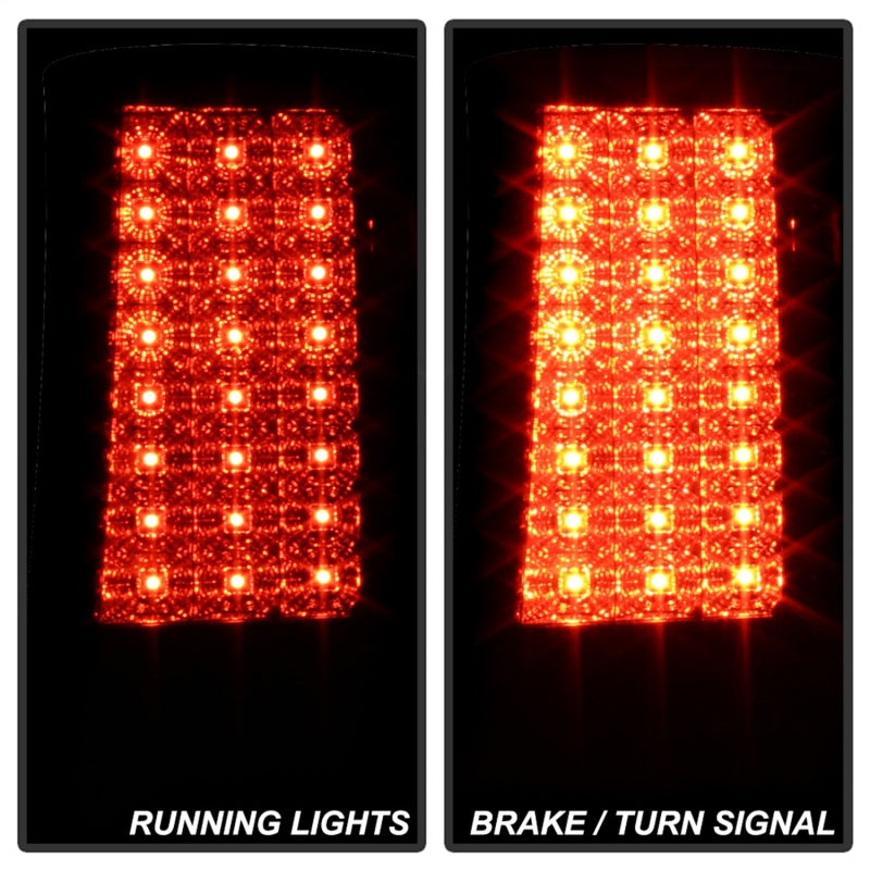 Spyder Jeep Grand Cherokee 07-10 LED Tail Lights Smoke ALT-YD-JGC07-LED-SM - Mammoth Racing -