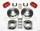 Wilwood Dynapro Low-Profile 11.00in P-Brake Kit - Red New Big Ford 2.50in Off Staggerd Mount - Mammoth Racing -