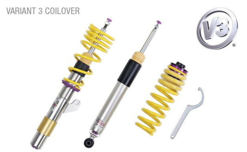 KW Coilover Kit V3 BMW M340i xDrive G20 w/ Electronic Dampers - Mammoth Racing -