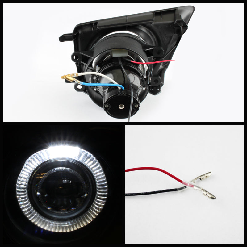 Spyder Toyota Tacoma 2012-2015 Halo Projector Fog Lights w/Switch Clear FL-P-TTA2012-HL - Mammoth Racing -