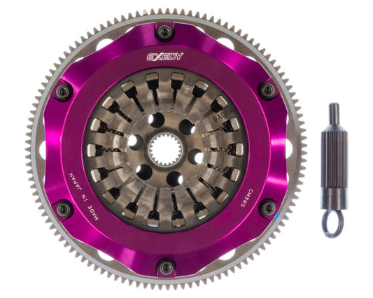 Exedy 1991-1992 Toyota Supra Hyper Triple Carbon-R Clutch Rigid Disc Pull Type Cover - Mammoth Racing -