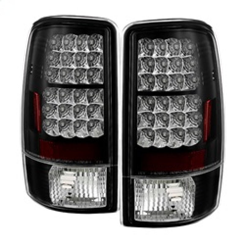 Spyder Chevy Suburban/Tahoe 1500/2500 00-06/GMC Yukon LED Tail Lights Black ALT-YD-CD00-LED-BK - Mammoth Racing -