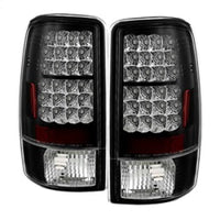 Spyder Chevy Suburban/Tahoe 1500/2500 00-06/GMC Yukon LED Tail Lights Black ALT-YD-CD00-LED-BK - Mammoth Racing -