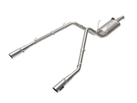 aFe 09-18 Ram 1500 V8 5.7L Hemi Gemini XV 3in 304 SS Cat-Back Exhaust w/ Polished Tips - Mammoth Racing -