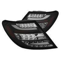 Spyder Mercedes Benz W204 C-Class 11-14 LED Tail Lights - Blk ALT-YD-MBZC11-LED-BK - Mammoth Racing -