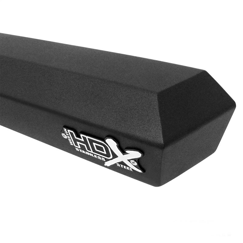 Westin 2020 Chevy Silverado 2500/3500 HDX Stainless Drop W2W Nerf Step Bars - Textured Black - Mammoth Racing -