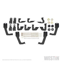 Westin/HDX 07-18 Chevrolet Silverado 2500 6.5ft Drop Wheel to Wheel Nerf Step Bars - Textured Black - Mammoth Racing -