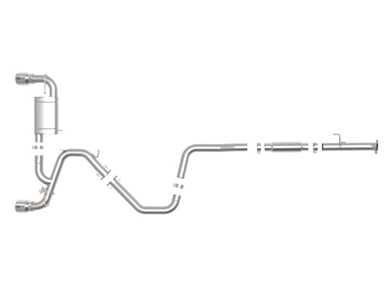 aFe Hyundai Veloster N 21-22 L4-2.0L (t) Takeda Cat-Back Exhaust System- Polished Tips - Mammoth Racing -