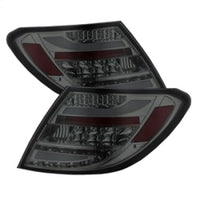 Spyder Mercedes Benz W204 C-Class 08-11 LED Tail Lights Incandescent - Smke ALT-YD-MBZC08-LED-SM - Mammoth Racing -