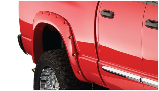 Bushwacker 06-08 Dodge Ram 1500 Fleetside Pocket Style Flares 2pc 97.9/98.3in Bed - Black - My Store