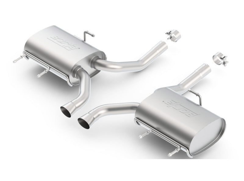 Borla 11-14 CTS Coupe V6 3.6L AT RWD/AWD Dual Ctr Rear Exit Touring Exhaust (REAR SECTION ONLY) - My Store