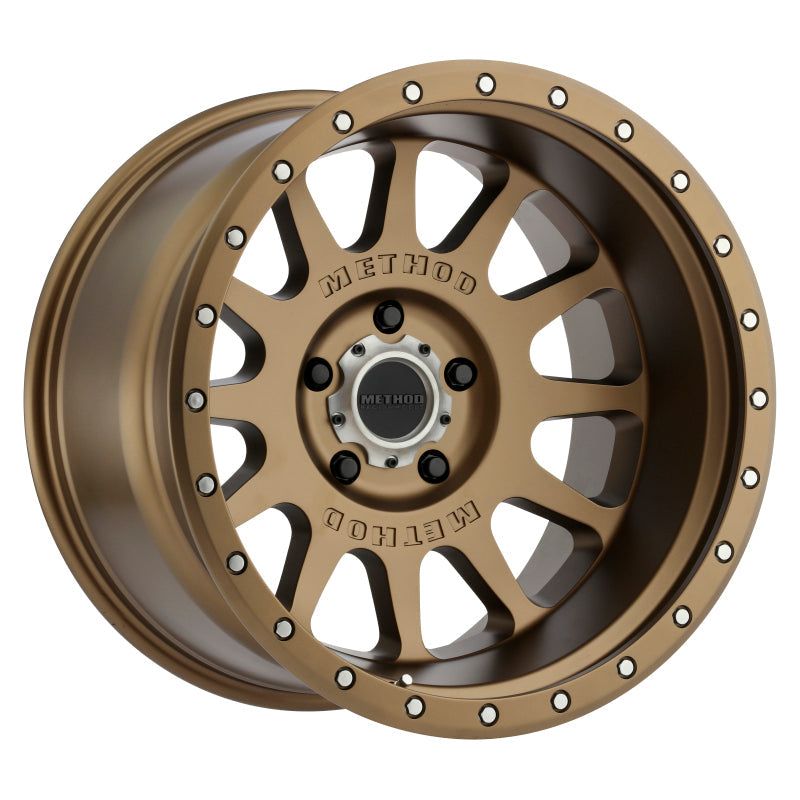 Method Mr605 NV 20x10 -24mm Offset 5x5.5 108mm CB Method Bronze Wheel - Mammoth Racing -