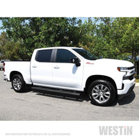 Westin 2019 Chevrolet Silverado/Sierra 1500 Crew Cab R7 Nerf Step Bars - Black - Mammoth Racing -