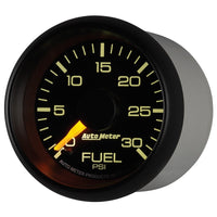Autometer Factory Match Chevy 2-1/16in FSE 0-30 PSI Fuel Pressure Gauge - My Store