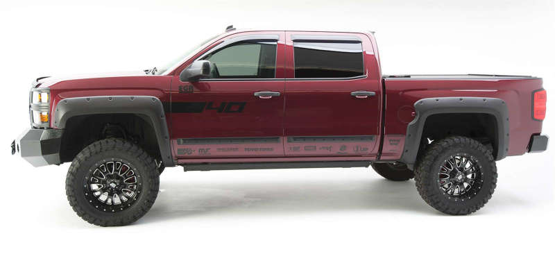 EGR 14+ Chev Silverado 5ft Bed Bolt-On Look Fender Flares - Set - Matte - Mammoth Racing -