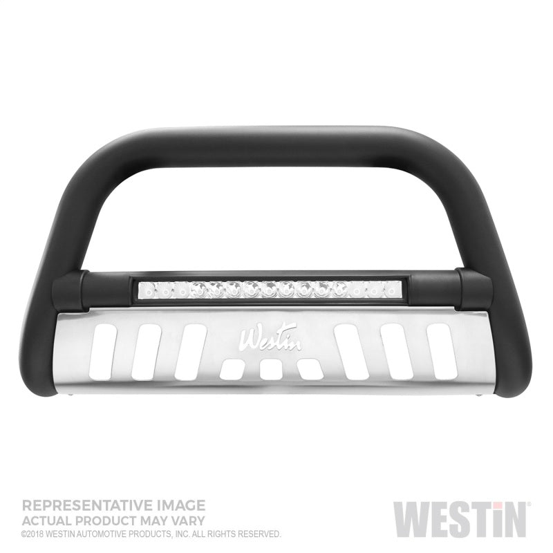 Westin 2019 Ram 1500 (Excl. Classic and Rebel) Ultimate LED Bull Bar - Textured Black - Mammoth Racing -