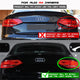Spyder Audi A4 09-12 4Dr LED Tail Lights LED Model Only - Red Clear ALT-YD-AA409-L-LED-RC - Mammoth Racing -