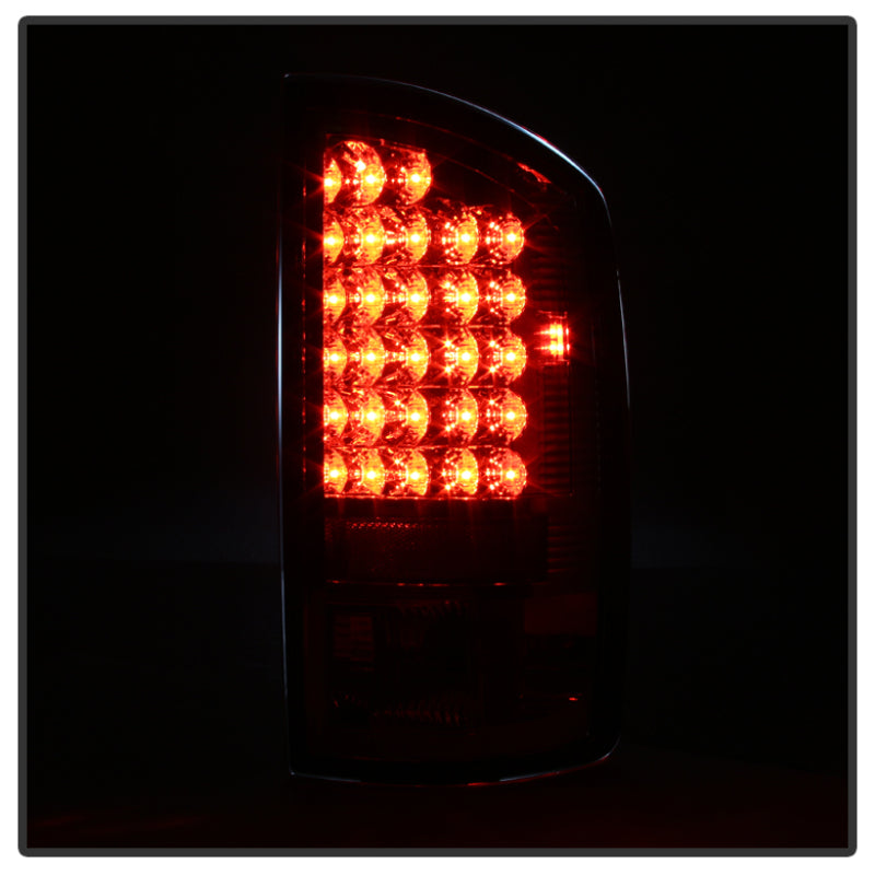 Spyder Dodge Ram 02-06 1500/Ram 2500/3500 03-06 LED Tail Light Chrome ALT-YD-DRAM02-LED-C - Mammoth Racing -
