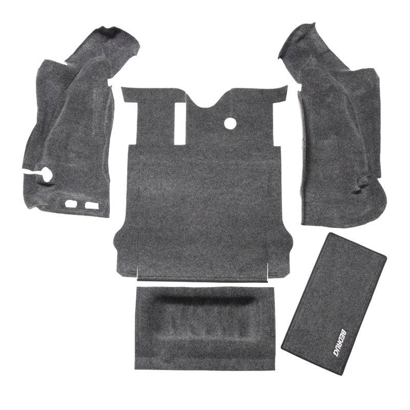 BedRug 07-10 Jeep JK 2Dr Rear 5pc Cargo Kit (Incl Tailgate & Tub Liner) - Mammoth Racing -