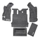 BedRug 07-10 Jeep JK 2Dr Rear 5pc Cargo Kit (Incl Tailgate & Tub Liner) - Mammoth Racing -