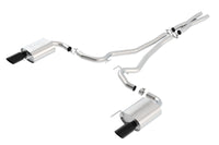 Borla Atak S Cat-Back 15-17 Ford Mustang GT 5.0L V8 MT/AT 2.5in pipe 4in tip (Black Chrome) - My Store