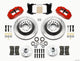 Wilwood Narrow Superlite 6R Front Hub & 1PC Rtr Kit 12.88in-Red 67-69 Camaro 64-72 Nova Chevelle - Mammoth Racing -