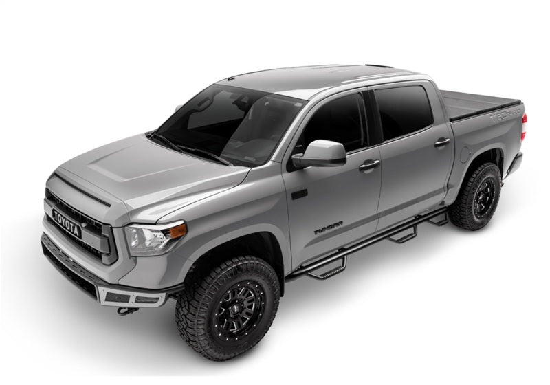 N-Fab Nerf Step 2017 Ford F-250/350 Super Duty SuperCab 8ft Bed - Tex. Black - Bed Access - 3in - Mammoth Racing -