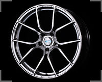 Gram Lights 57ana 19x9.5 +18 5-114.3 Shining Silver DC Machining Wheel - Mammoth Racing -