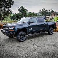 Westin Grate Steps Running Boards 86 in - Textured Black - Mammoth Racing -