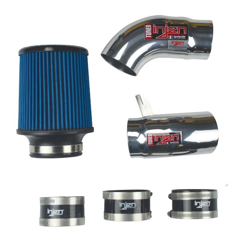 Injen 94-04 S10 Sonoma Jimmy Blazer 4.3L V6 Polished Power-Flow Air Intake System - Mammoth Racing -