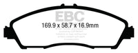 EBC 14+ Acura MDX 3.5 Yellowstuff Front Brake Pads - My Store