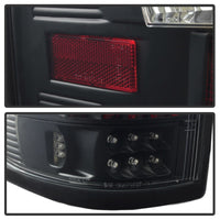 Xtune Ford F150 Styleside 04-08 (Not Fit Heritage & SVT) LED Tail Lights Black ALT-ON-FF15004-LED-BK - Mammoth Racing -