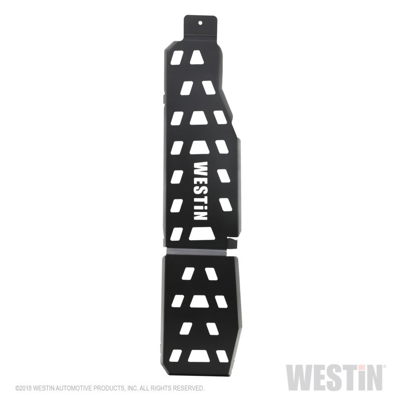 Westin 18-22 Jeep Wrangler JLU 4dr. (Excl. 4xe) Gas Tank Skid Plate - Tex. Blk - Mammoth Racing -
