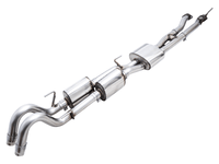 AWE 2016-2022 Toyota Tacoma 0FG Exhaust with BashGuard - No Tips - My Store