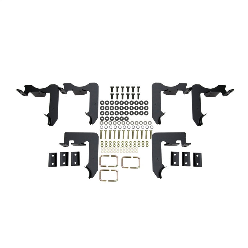 Westin 2004-2012 Chevrolet/GMC/Isuzu Colorado/Canyon Crew Cab E-Series 3 Nerf Step Bars - Black - Mammoth Racing -